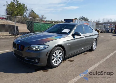 2015 BMW 528I from USA, damaged, VIN WBA5A5C52FD520013
